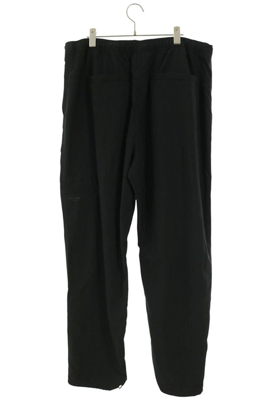 LOUISVUITTON 26AW Black Nylon Drawstring Pants Size 58