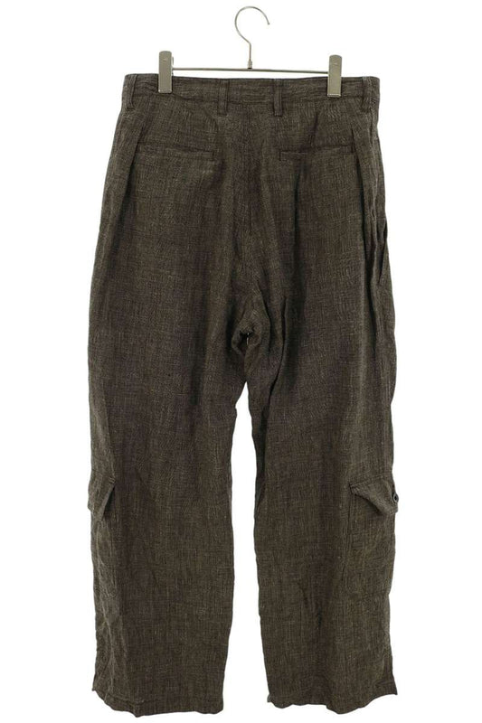ensou Linen Parachute Pants Gray Size S
