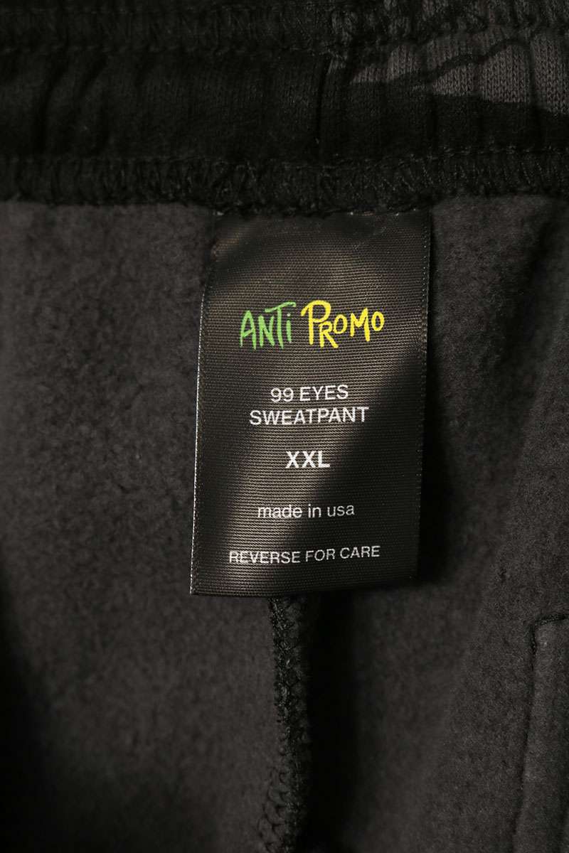 ANTI PROMO MATTY BOY Print Sweatpants Size XXL