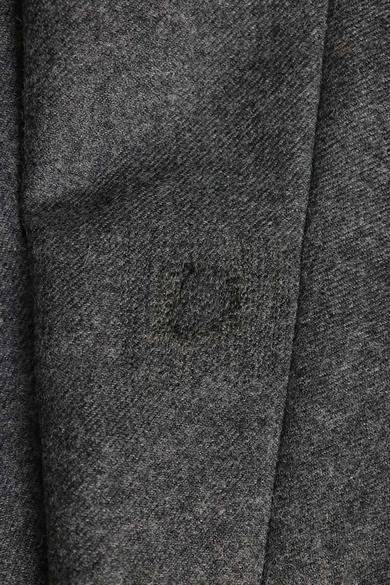 MM6 25AW Gray Wool Slacks Size 48