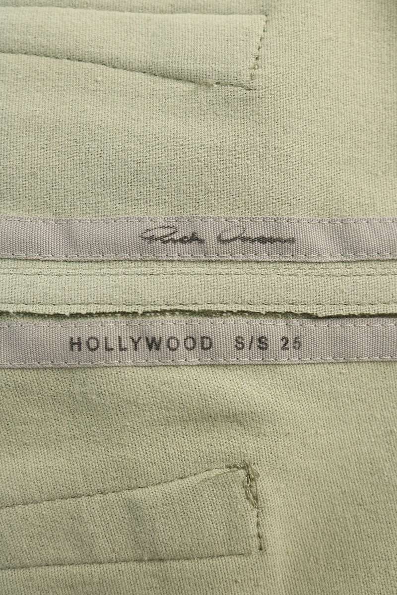 Rick Owens 25SS Bolan Bootcut Leather Boots Green Size 27