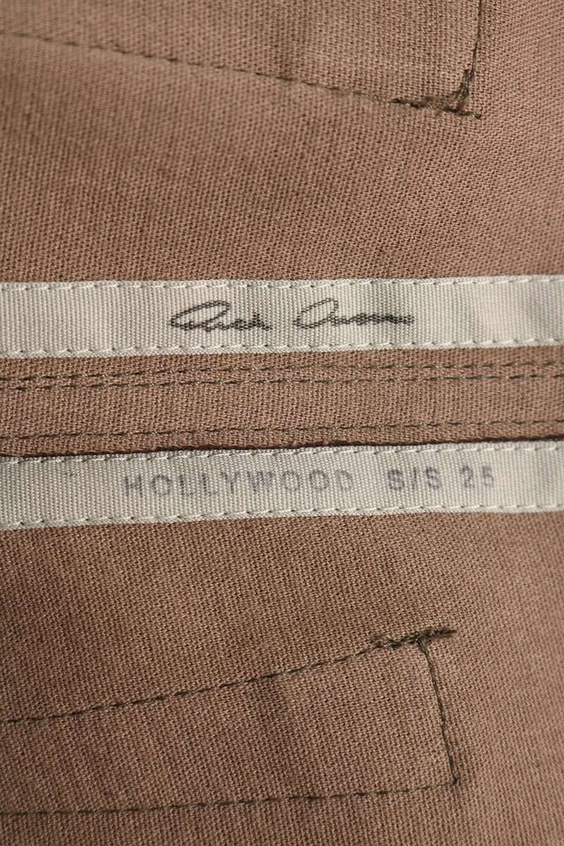 Rick Owens 25SS Bolan Bootcut Leather Boots Brown Size 26