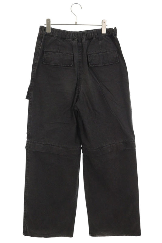 ACNE STUDIOS Cotton Cargo Pants Black Size 44