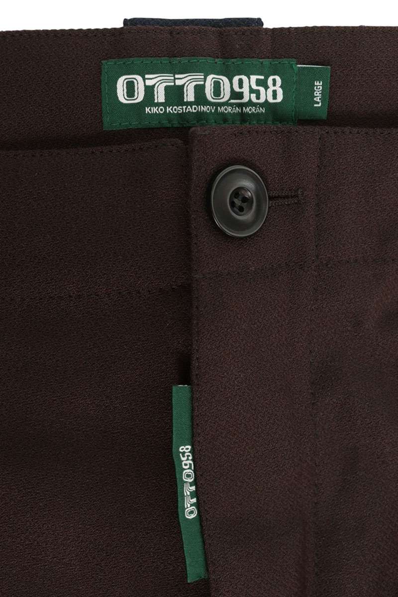 OTTO Double O Logo Patch Trousers Brown Size L