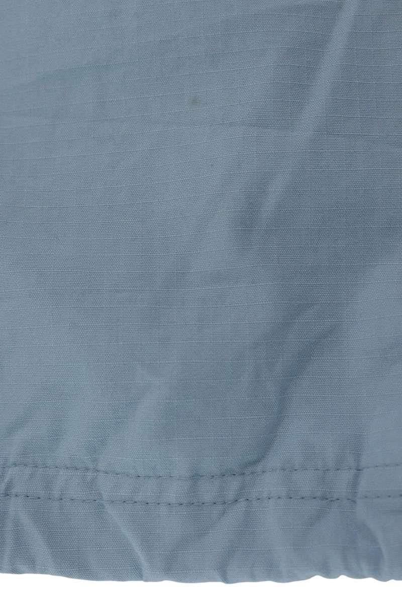 SUPREME 25AW Spellout Embroidered Track Light Blue Pants Size S