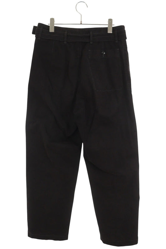LEMAIRE Cotton Utility Pants Black Size 46
