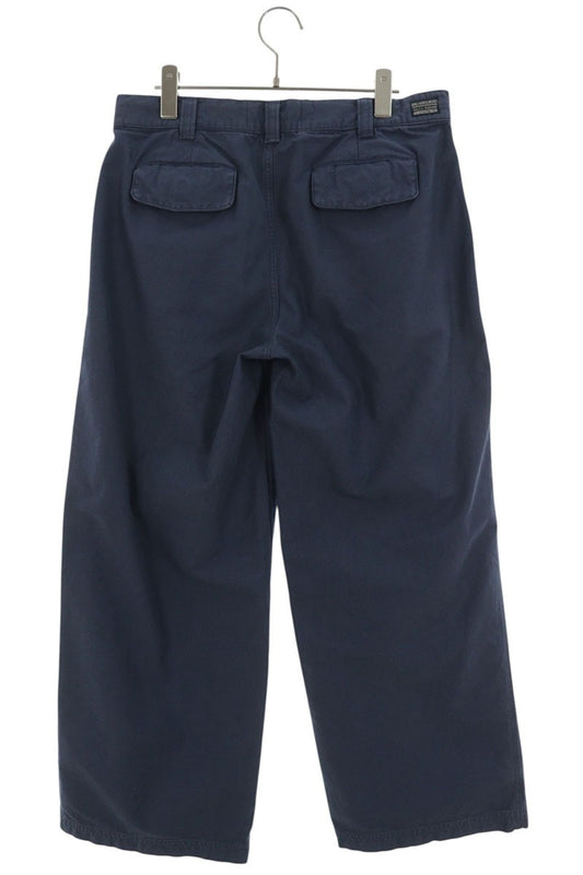 ERL DISTRESS CHINO PANTS Blue Size S