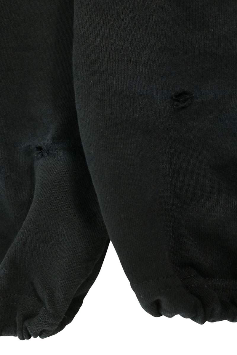PROJECT GR 3-Layered Cotton Sweatpants Black Size 1