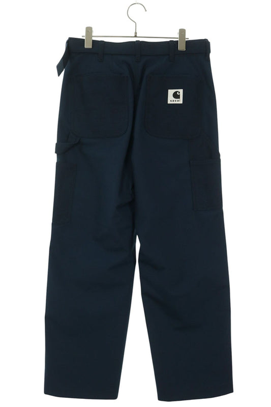 Sacai x Carhartt 26SS Navy Duck Canvas Knee Pants Size 1