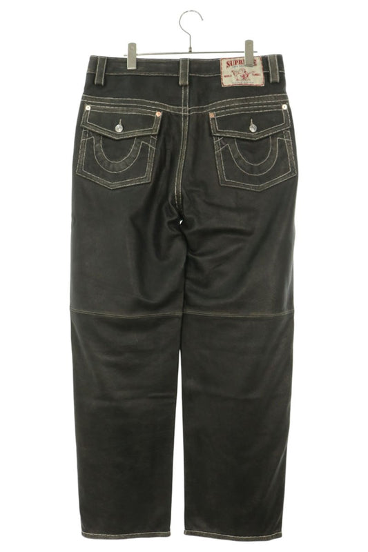 SUPREME 25AW True Religion Loose Fit Pants Black Size 32