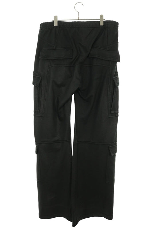 BALENCIAGA 26SS Coated Sweat Cargo Pants Black Size S