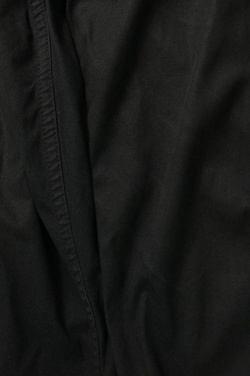 Rick Owens Bauhaus Cargo Cotton Pants Black Size 48