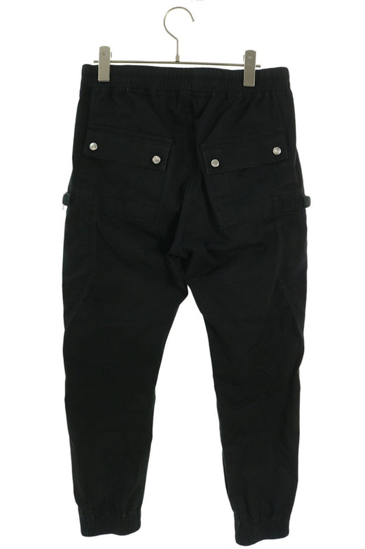 Rick Owens 25SS Bauhaus Cotton Pants Black Size 50