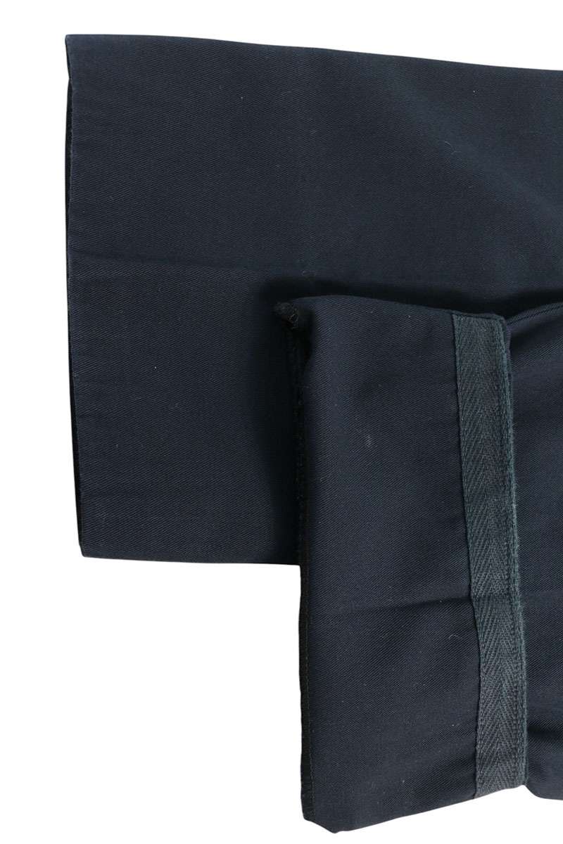 HERMES Cotton Slacks Navy Blue Size 38