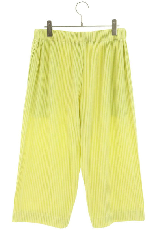 HOMME PLISSE ISSEY MIYAKE Pleated Pants Yellow Size 2