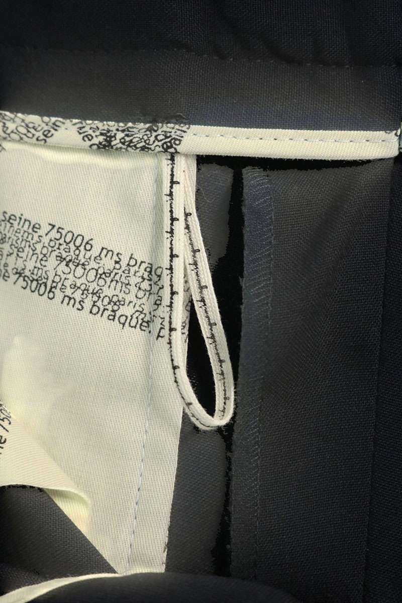 ms blaque Cropped Tucked Baggy Pants Navy Size 36