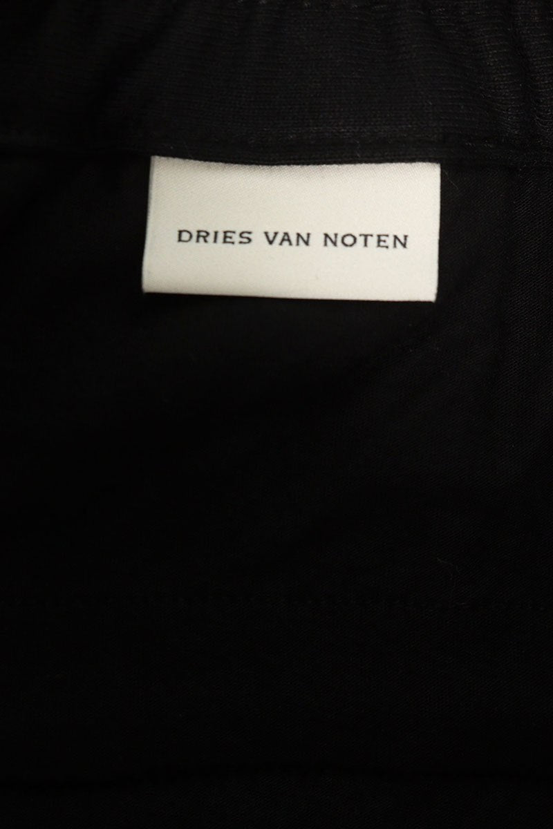 DRIES VAN NOTEN 26SS Baggy Sweatpants Black Size S