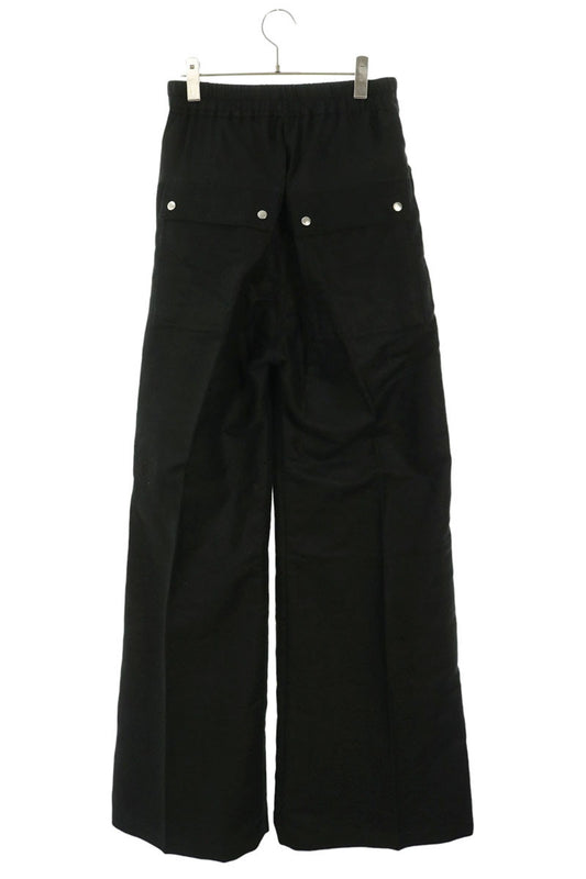 Rick Owens 26AW MORK Wide Bella Ramie Pants Black Size 46