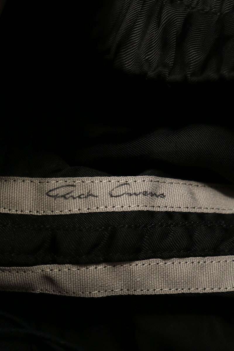 Rick Owens 26AW MORK Wide Bella Ramie Pants Black Size 46