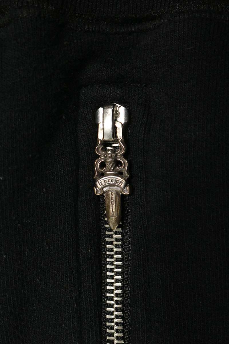 Chrome Hearts Y NOT Dagger Zip CH Patch Sweatpants Size M