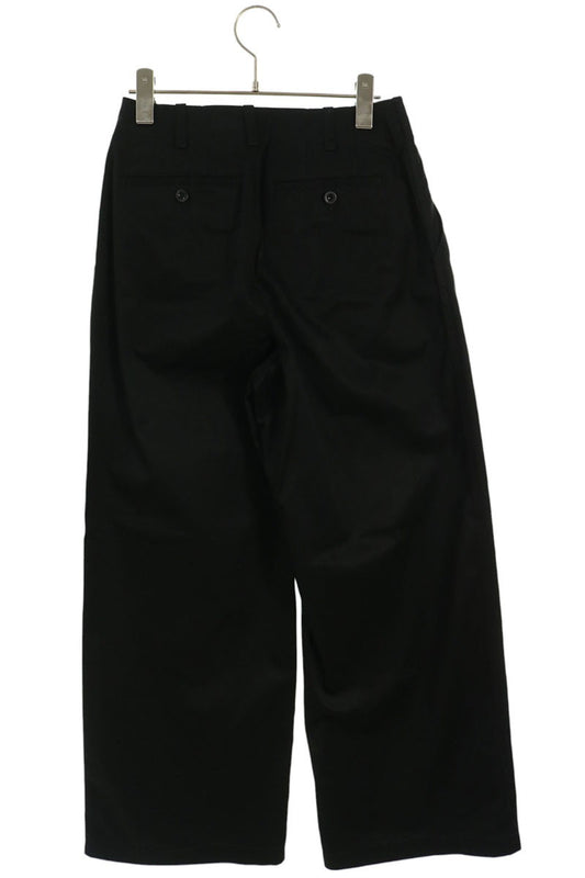 Sacai 26SS Cotton Chino Suiting Long Pants Black Size 0