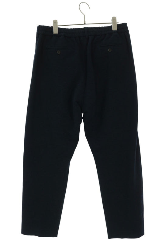 FRADI Seersucker Pants Navy Cotton/Linen Size 50
