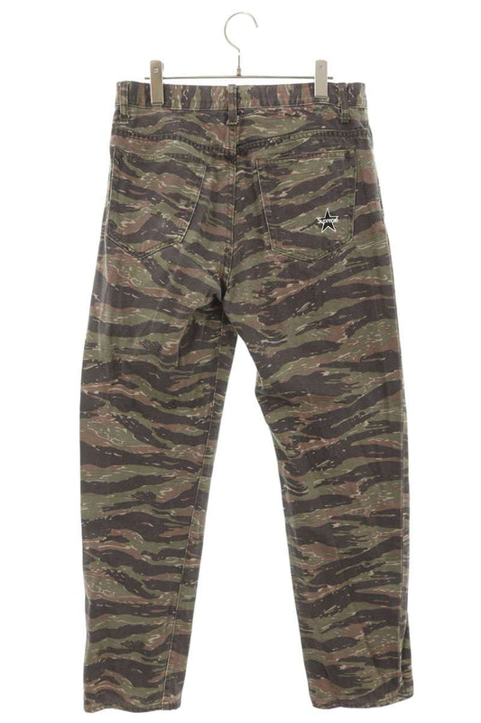 SUPREME 21SS Regular Jean Tiger Stripe Camo Jeans Pants Size 30