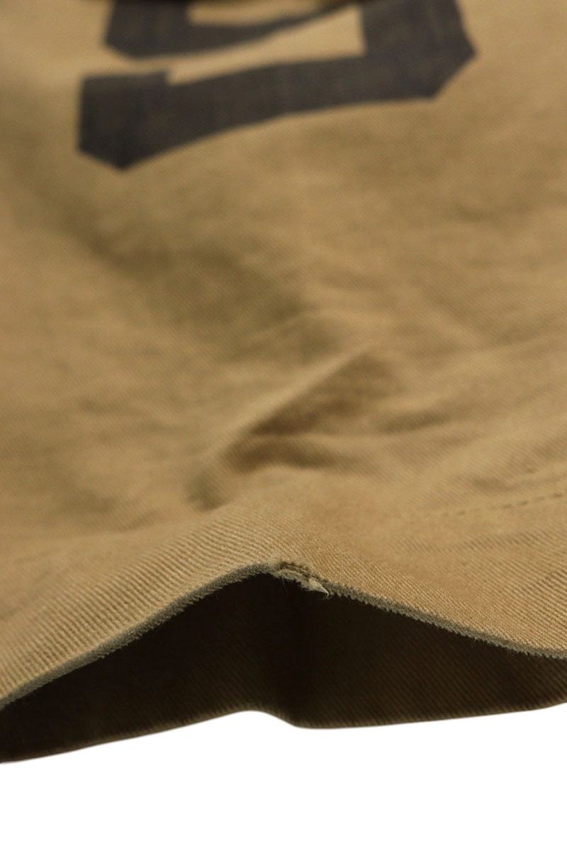 HUMAN MADE Logo Print Wide Chino Pants Beige Size L