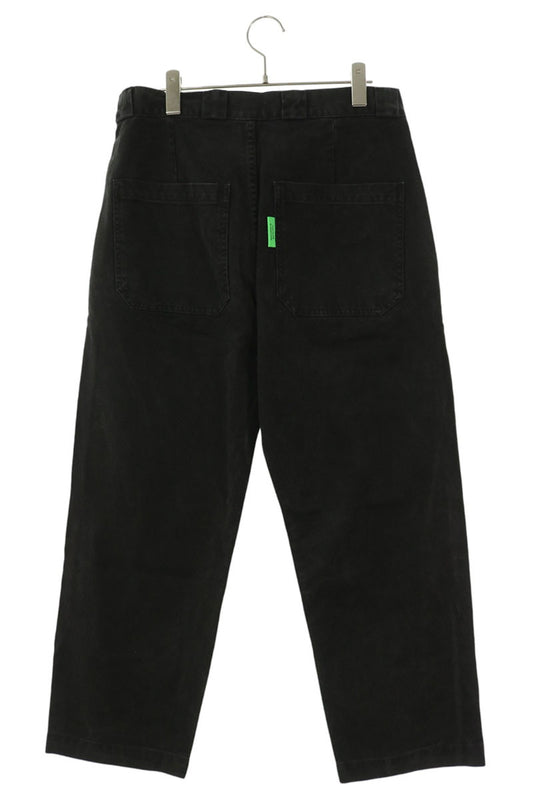 WILLY CHAVARRIA HOMEBOY Cotton Work Pants Black Size S