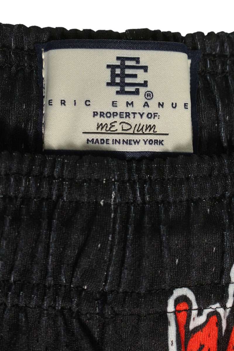 ERICK EMANUAL MATTYBOY Print Mesh Shorts Black Size 32
