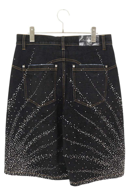 Birth Of Royal Child Stardust Rhinestone Shorts Black Jeans Size S