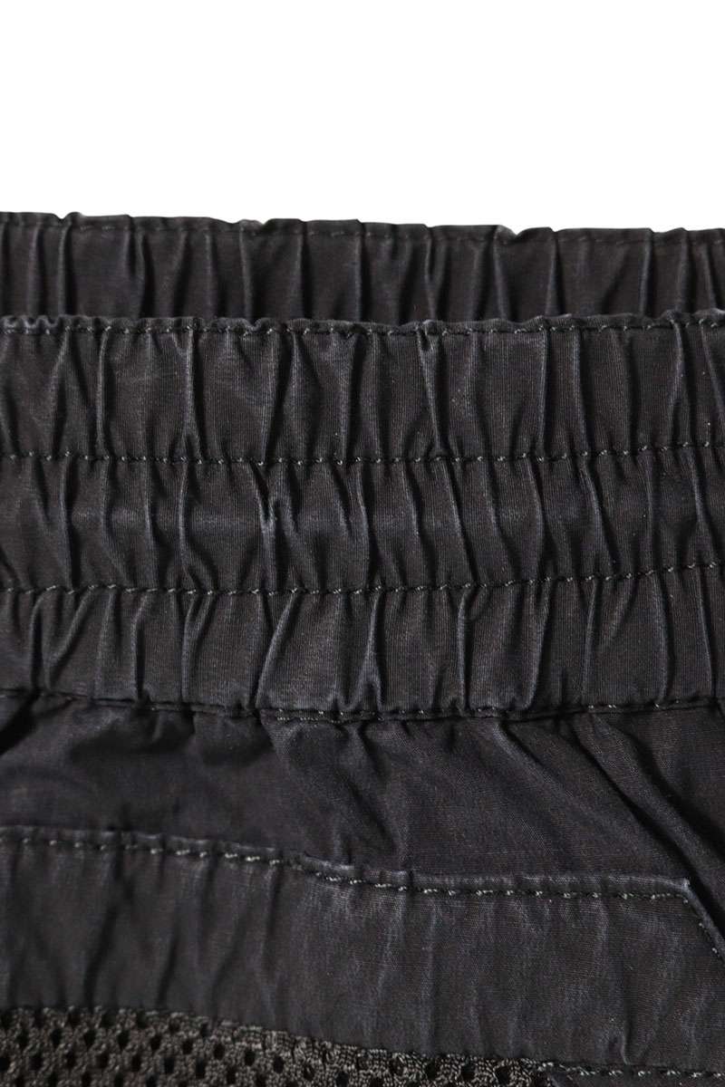 DSQUARED2 21SS Mesh Panel Nylon Shorts Black Size 33