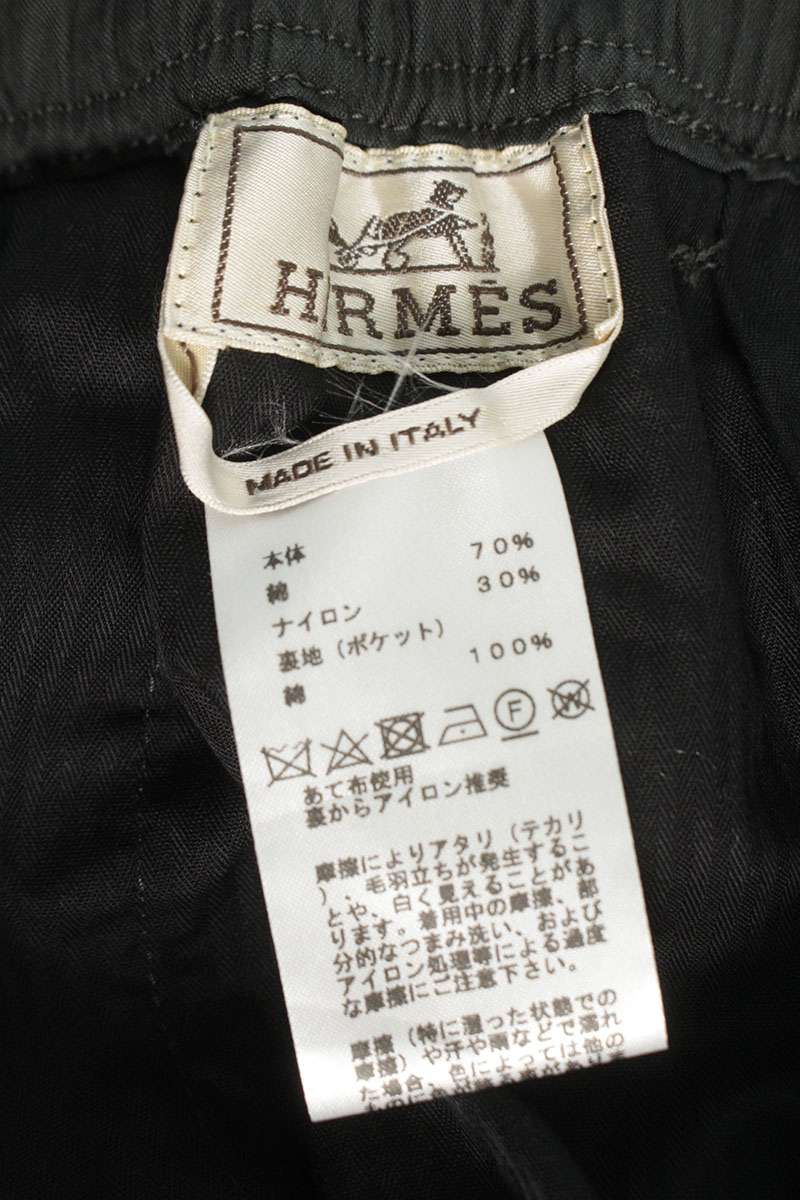 Hermes Pants Black Size 38