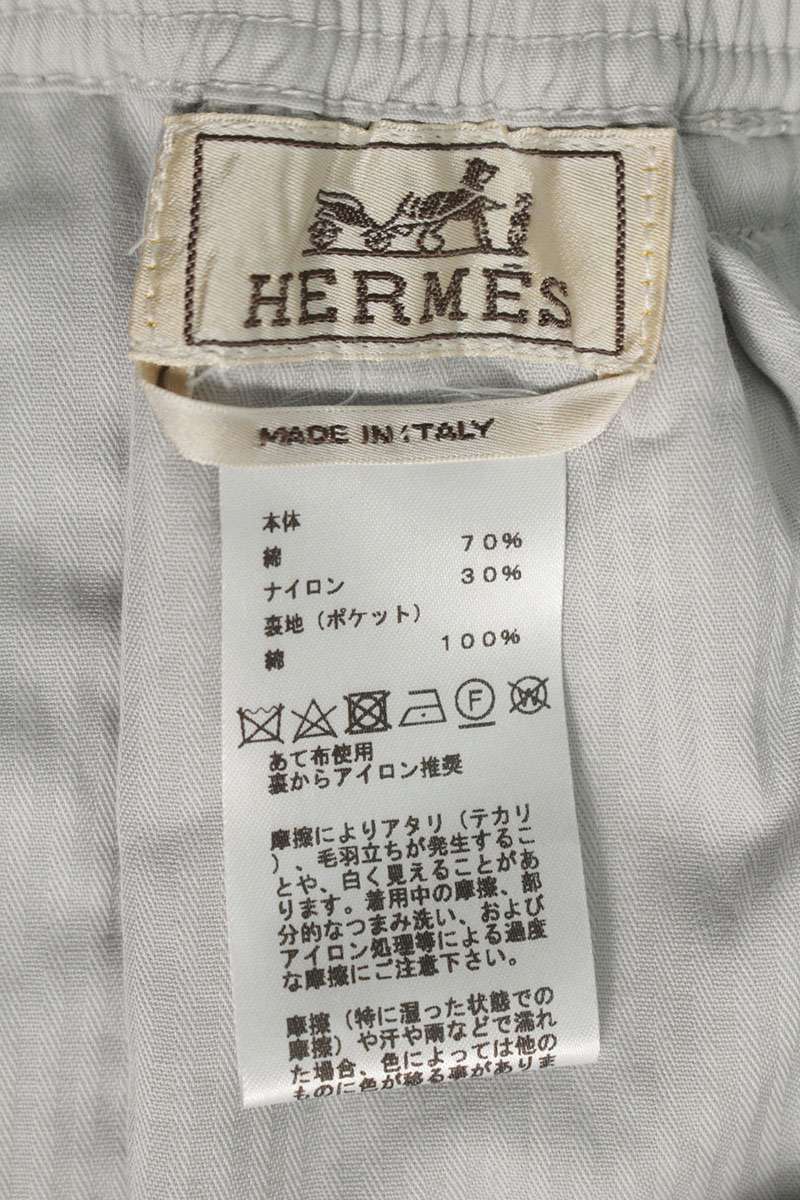 Hermes Pants Gray Size 38