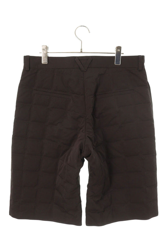 Bottega Veneta Quilted Puffer Shorts Brown Size 32