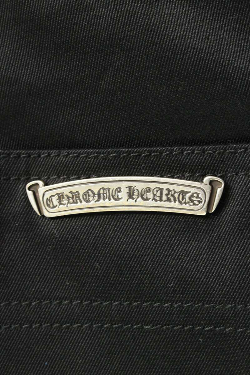 Chrome Hearts Carpenter Shorts Black/Silver Size 34