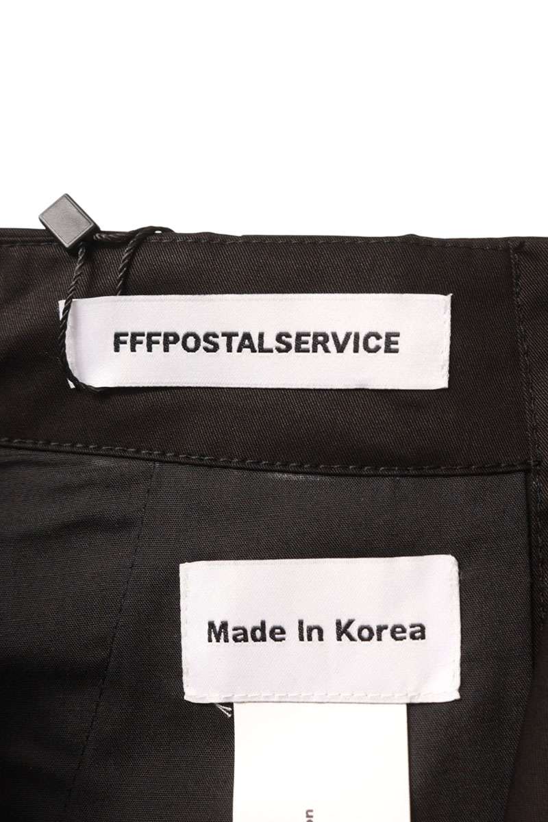 FFF POSTAL SERVICE Side Snap Shorts Black Size 30