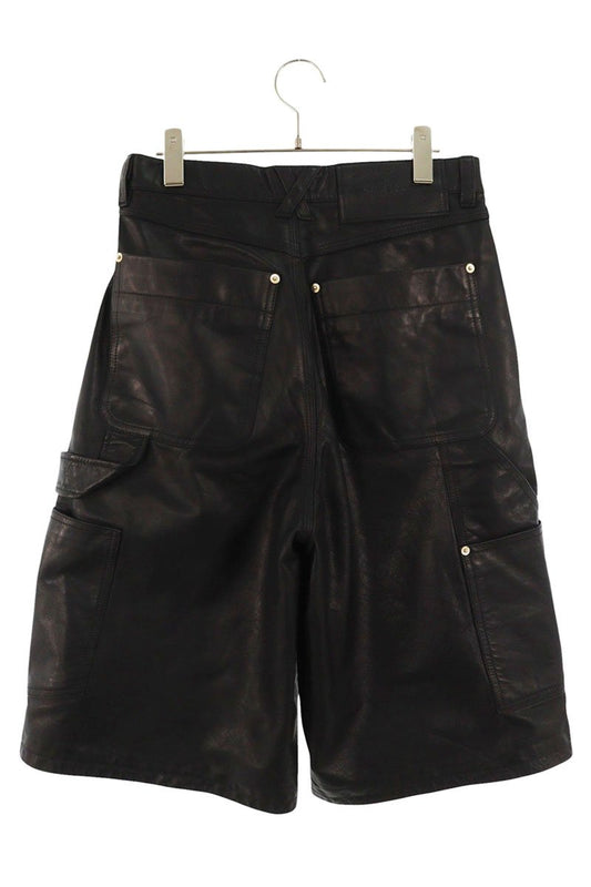 WALES BONNER 25SS IVY SHORTS Leather Double Knee Size 28