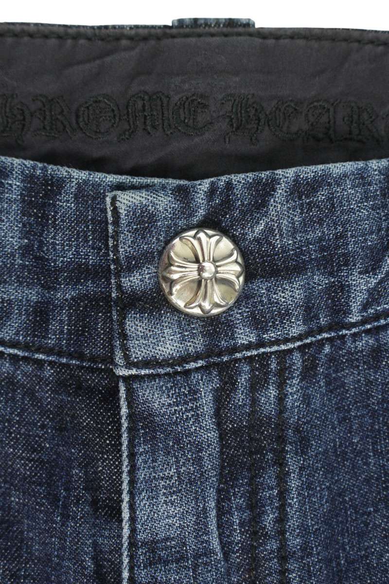 Chrome Hearts DENIM CARPENTER SHORTS Kids Denim Size 8Y