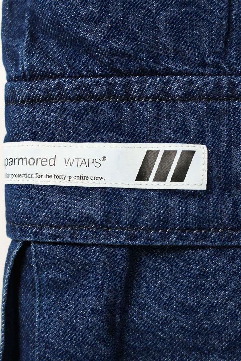 Wtaps 25SS Denim Cargo Pants Blue Size 3