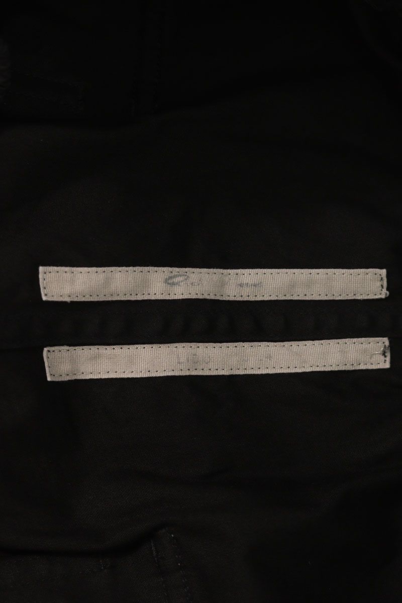 Rick Owens Black Cargo Bela Pods Shorts Size 38