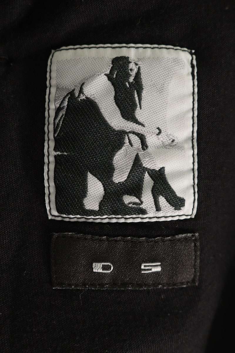 DRKSHDW Black Cotton Sarrouel Shorts Size 30