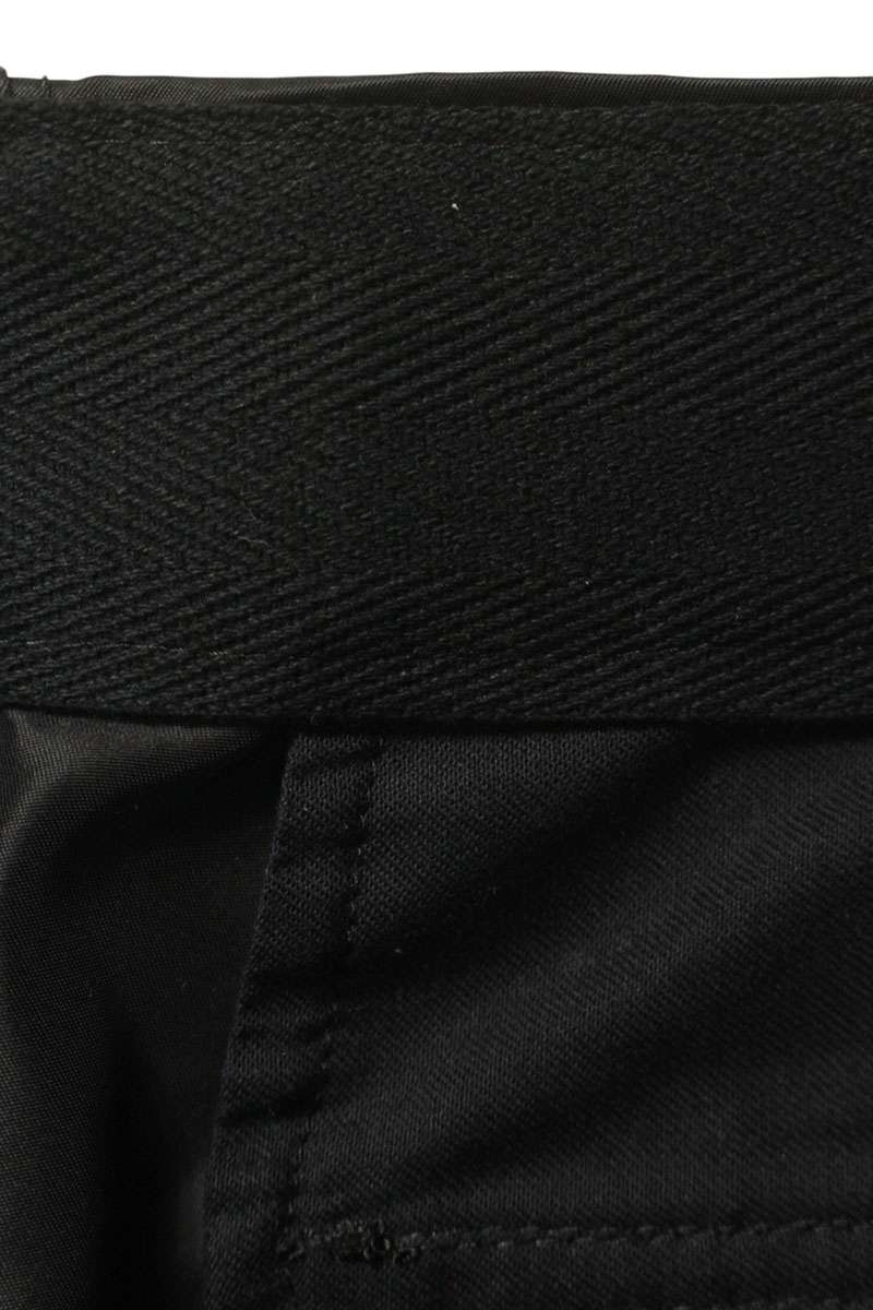 Sacai 21SS Black Cotton Nylon Oxford Shorts Size 30