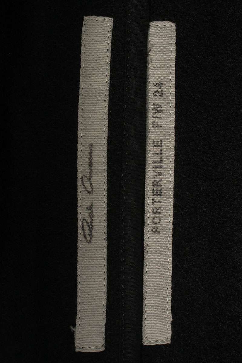 Rick Owens 24AW Boxer Wool Shorts Black Size 32
