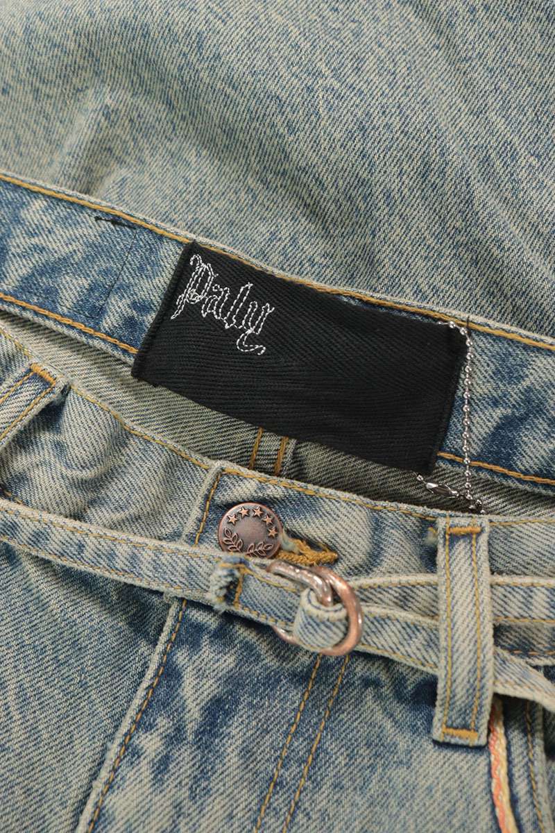 Paly Hollywood 26SS Indigo Cut-off Shorts Size 30