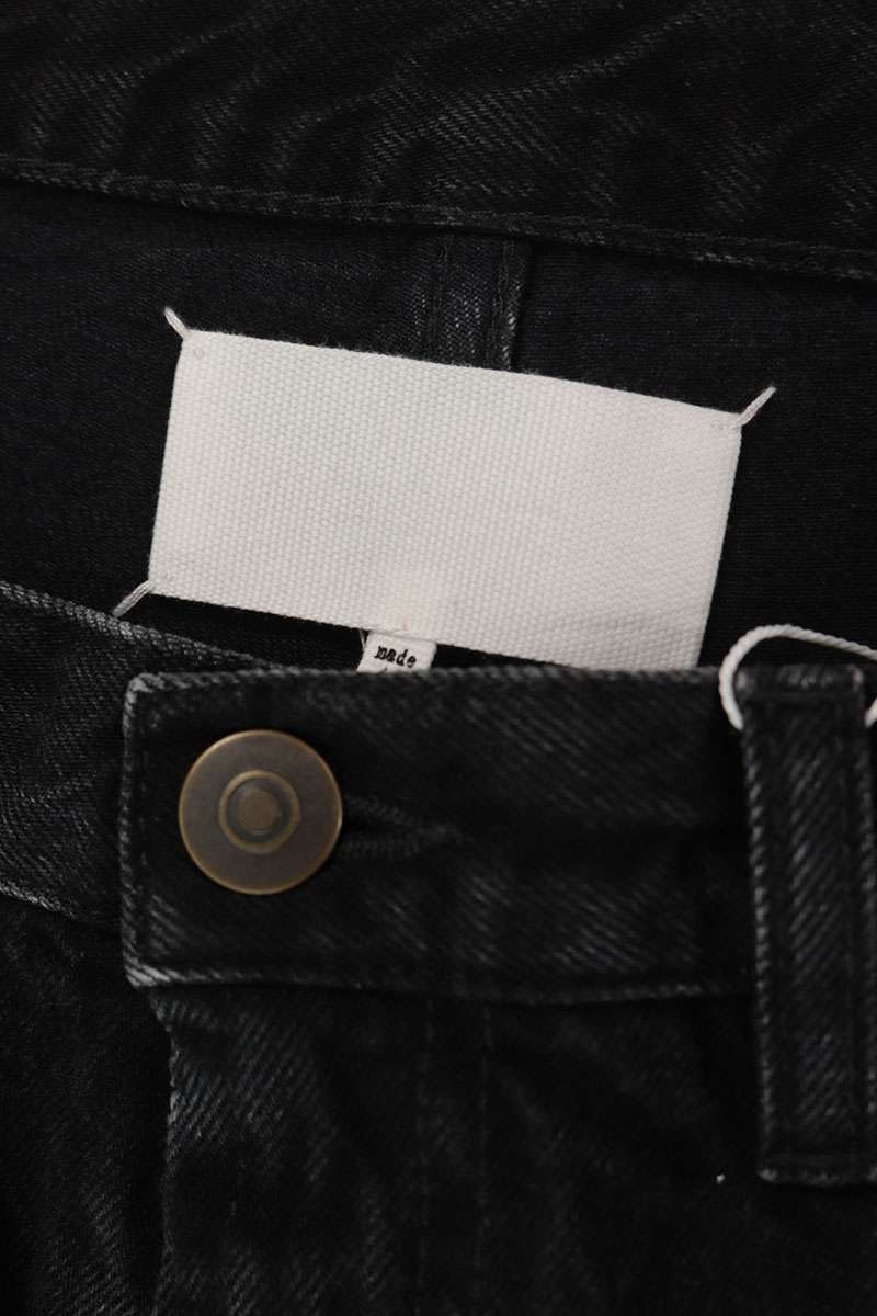 Maison Margiela 26SS Washed Drop-crotch Shorts Black Size 31