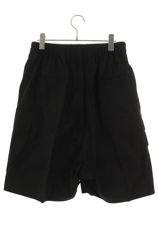 Rick Owens 26SS Bella Cargo Shorts Black Cotton Size 34