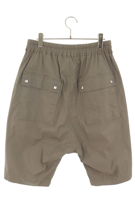 Rick Owens Cotton Blend Bela Pods Shorts Beige Size 48