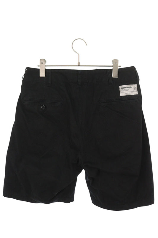 NEIGHBORHOOD Classic Chino Shorts Black Cotton Size S