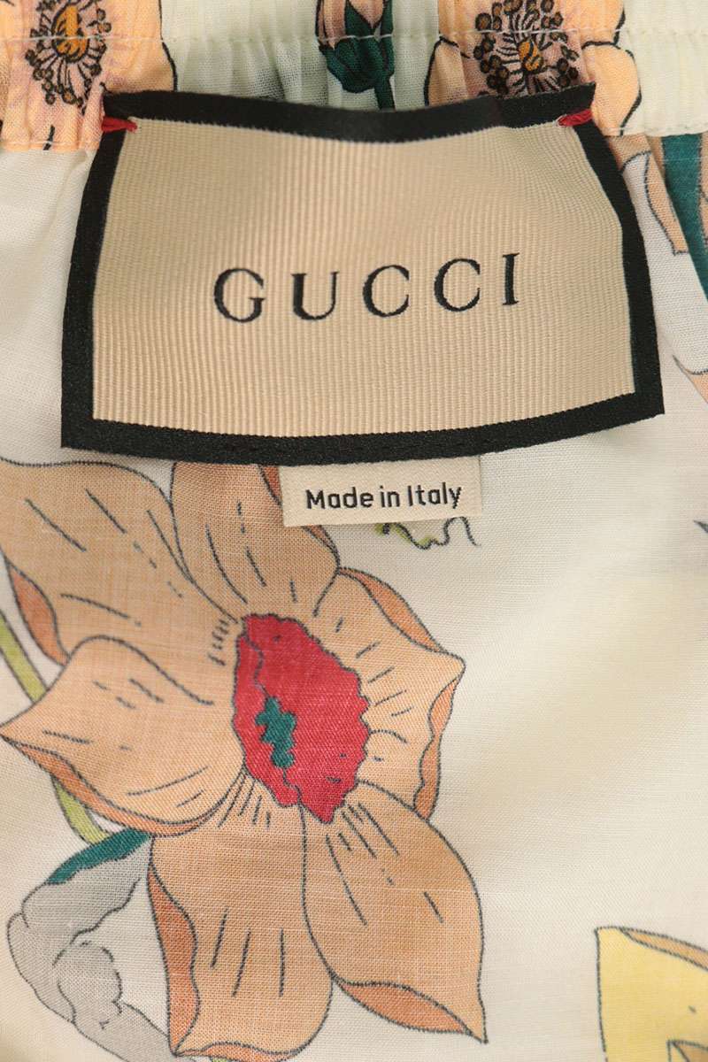GUCCI Floral Print Shorts Size 46
